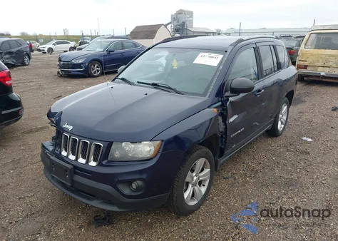 2016 Jeep Compass Sport из США, поврежденный, VIN 1C4NJCBA0GD611661